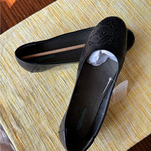 Barefoot black leather flats - Picture 3 of 4